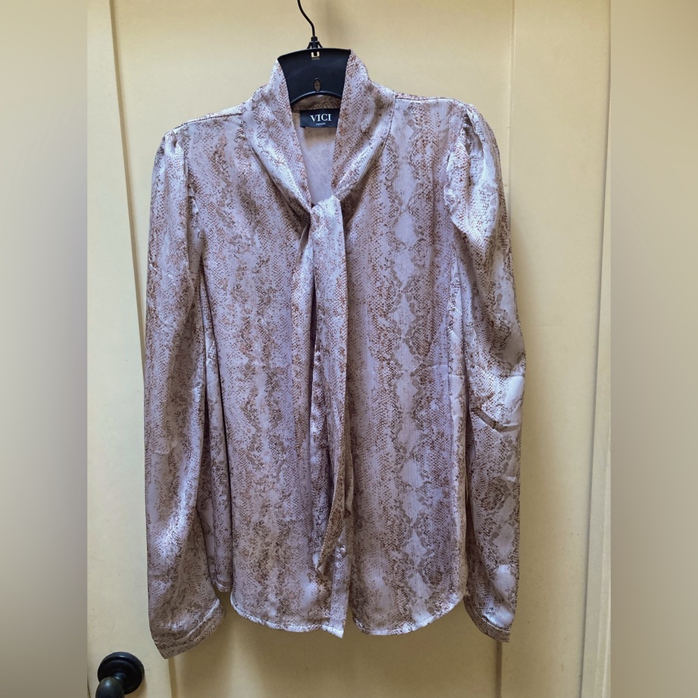 Satin woman’s blouse